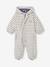 Combinaison à capuche anti-pluie bébé doublée maille polaire bleu nuit+sable+vert sauge 7 - vertbaudet enfant 