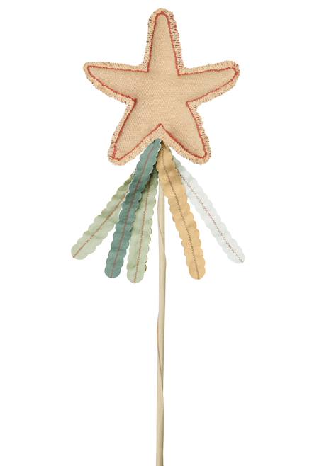 Baguette magique en coton starfish Rose canyon, rose, olive, miel 6 - vertbaudet enfant 