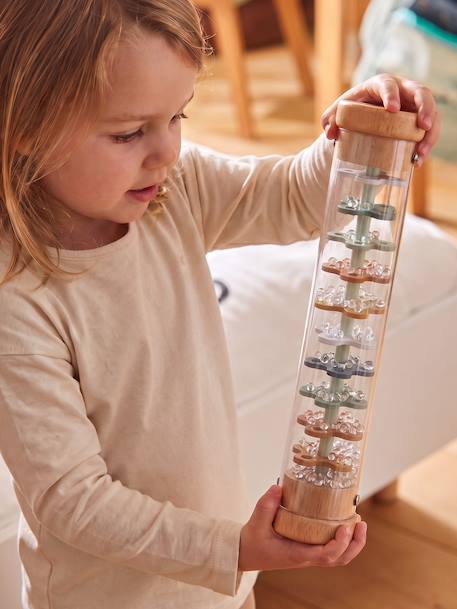 Bâton de pluie géant en bois FSC® Hanoï+Rétro Flower 6 - vertbaudet enfant 