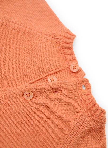 Robe bébé imprimée animaux de la forêt Orange 4 - vertbaudet enfant 