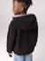 Blouson réversible à capuche garçon bleu grisé+vert sapin 11 - vertbaudet enfant 
