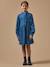 Robe en denim fille Denim bleu 4 - vertbaudet enfant 