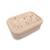 Boîte à lunch en silicone Beige+Rose 1 - vertbaudet enfant 