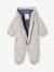 Combinaison à capuche anti-pluie bébé doublée maille polaire bleu nuit+sable+vert sauge 11 - vertbaudet enfant 