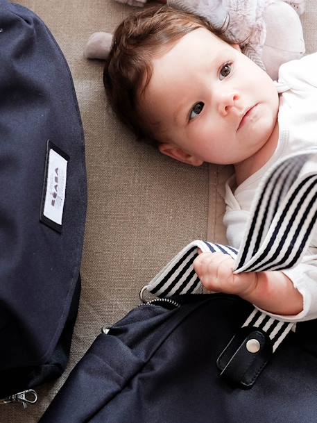 Sac à langer Genève II Bleu marine+Cherry Blossom+gris chiné+Gris chiné+Vert sauge 3 - vertbaudet enfant 