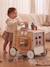Ma première cuisine chariot de marche en bois FSC® Rétro Flower 1 - vertbaudet enfant 
