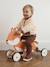 Porteur renard en bois FSC® orange 1 - vertbaudet enfant 