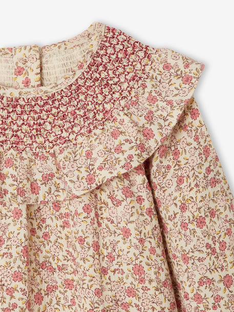 Robe bébé fille manches longues écru 4 - vertbaudet enfant 