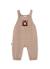 Salopette bébé avec broderie ourson Beige 1 - vertbaudet enfant 