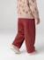 Pantalon large bébé fille marron 5 - vertbaudet enfant 