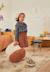 Pouf enfant en coton boletus Toffee, naturel 4 - vertbaudet enfant 