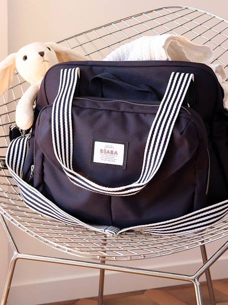 Sac à langer Genève II Bleu marine+Cherry Blossom+gris chiné+Gris chiné+Vert sauge 1 - vertbaudet enfant 