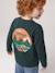 T-shirt manches longues garçon bleu océan+ocre+vert sapin 19 - vertbaudet enfant 