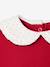 Robe Noël bébé fille bi matière rouge 3 - vertbaudet enfant 