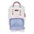 Sac à dos enfant mini club signature Blanc cassé+Marron doux 6 - vertbaudet enfant 