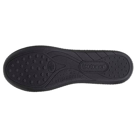 Chaussons ballerines microvelours semelle ergonomique mousse à mémoire forme Blush+Marine+Noir 17 - vertbaudet enfant 