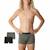 Lot de 2 boxers  ecopack Noir-bleu paon+Noir-kaki 8 - vertbaudet enfant 