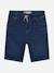 Short garçon taille élastique Bleu+Bleu clair+Bleu foncé+Bleu jean+Bleu marine 6 - vertbaudet enfant 