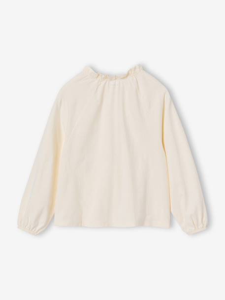 Blouse longue enfant fille écru 4 - vertbaudet enfant 