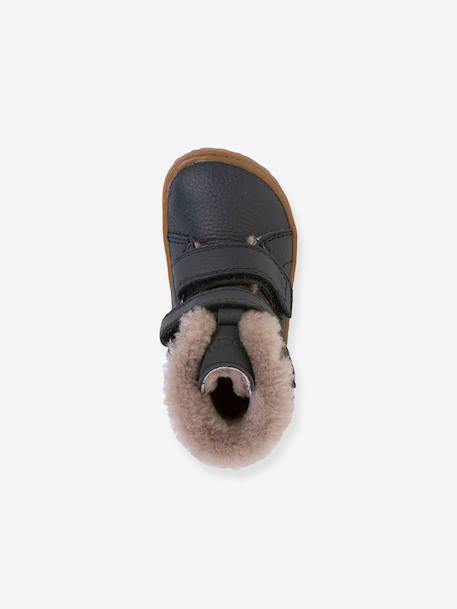 Bottes pieds nus enfants BAREFOOT FURRY Froddo bleu nuit+bordeaux 4 - vertbaudet enfant 