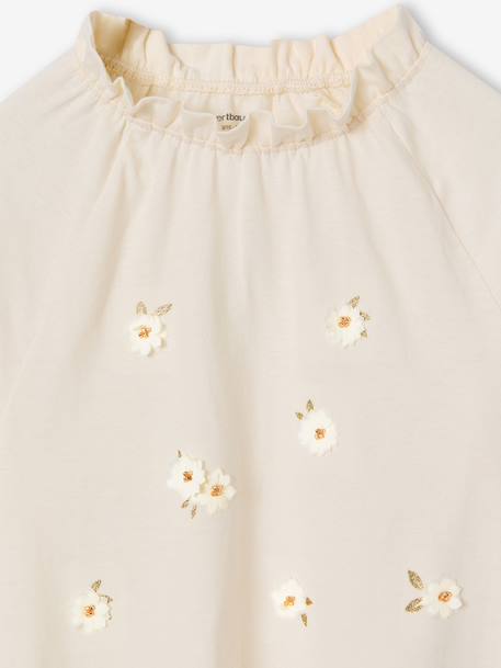Blouse longue enfant fille écru 5 - vertbaudet enfant 