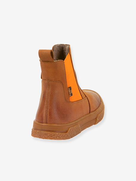 Boots enfants PULSE TEX CHELYS WOOL Froddo bleu nuit+caramel+noir 11 - vertbaudet enfant 