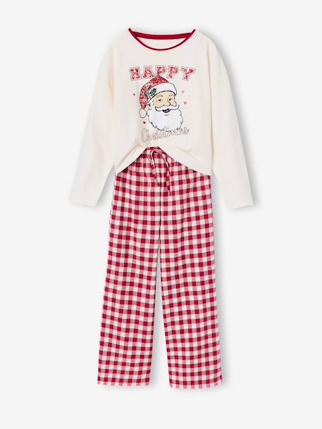 Pyjama fille de Noël rouge 2 - vertbaudet enfant 