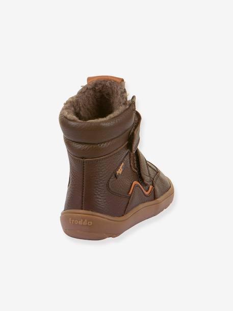 Chaussures d'hiver barefoot enfants BAREFOOT TEX WINTER Froddo bleu nuit+marron 9 - vertbaudet enfant 