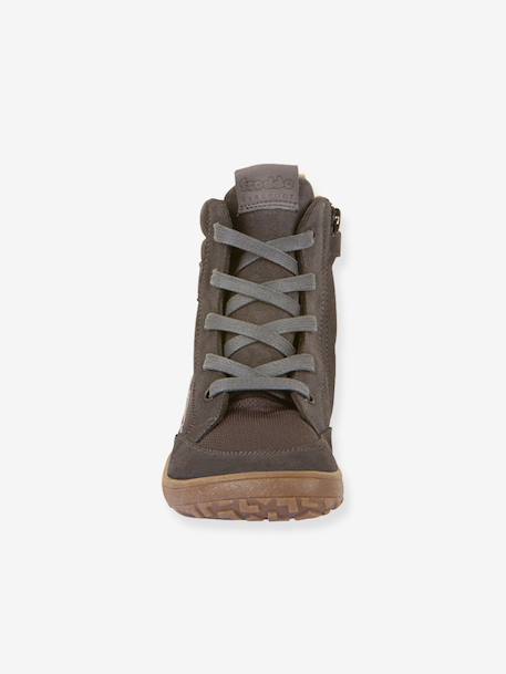 Bottes pieds nus pour filles BAREFOOT TEX WOOL GROW Froddo gris ardoise 7 - vertbaudet enfant 