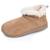 Chaussons bottillons cuir camel semelle gomme crantés Camel 1 - vertbaudet enfant 