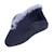 Chaussons charentaises détails fausse fourrure Marine+Tartan 5 - vertbaudet enfant 