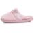 Chaussons mules microvelours semelle bloup extra confort Blush+Gris chiné+Léopard beige+Lilas 4 - vertbaudet enfant 