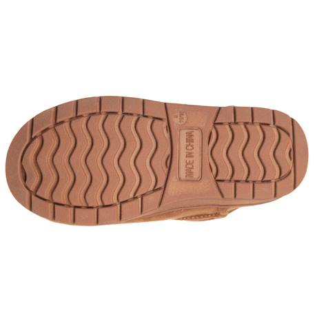 Chaussons bottillons suédine - semelle crantée Camel 4 - vertbaudet enfant 