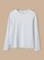 T-shirt manches longues garçon Bleu fonce uni avec+Gris moyen uni avec 3 - vertbaudet enfant 