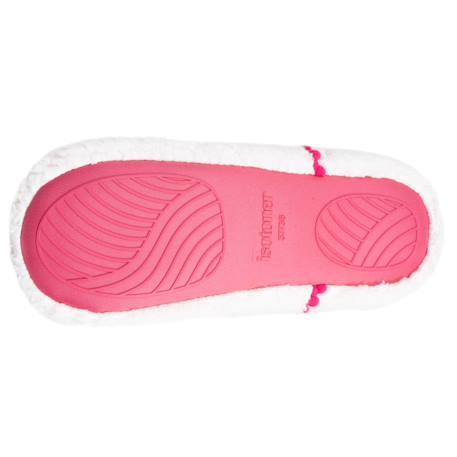 Chaussons bottillons sherpa, semelle gomme ultra souple Ivoire 4 - vertbaudet enfant 