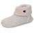 Chaussons bottillons polaire chinée doux pantoufle confort maison en hiver Beige chiné clair+Gris chiné clair 1 - vertbaudet enfant 