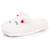 Chaussons mules sherpa, semelle gomme ultra souple Ivoire 1 - vertbaudet enfant 