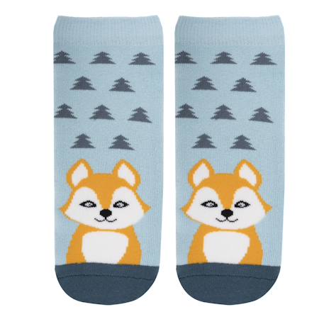 Chaussettes antidérapantes enfant bleu 5/8 ans Bleu 1 - vertbaudet enfant 