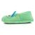 Chaussons mocassins micro,éponge, semelle gomme antidérapante Vert 3 - vertbaudet enfant 