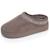 Chaussons mules suédine semelle plateforme Beige+Léopard camel+Taupe 13 - vertbaudet enfant 