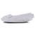 Chaussons ballerines imitation fourrure, semelle gomme ultra souple Gris+Rose 4 - vertbaudet enfant 