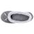 Chaussons ballerines sergé pailleté, semelle gomme ultra souple Gris foncé 2 - vertbaudet enfant 