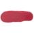 Chaussons mules microvelours mousse à mémoire forme talon 3,7 cm Noir+Rouge 11 - vertbaudet enfant 