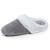 Chaussons mules sergé pailleté, semelle gomme ultra souple Gris foncé 1 - vertbaudet enfant 