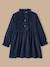 Robe fille en velours Kaki+Marine 5 - vertbaudet enfant 