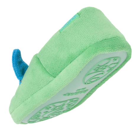 Chaussons mocassins micro,éponge, semelle gomme antidérapante Vert 5 - vertbaudet enfant 