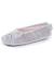 Chaussons ballerines imitation fourrure, semelle gomme ultra souple Gris+Rose 6 - vertbaudet enfant 