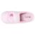 Chaussons mules sherpa stylé et chaud confort douillets et moelleux Ivoire+Rose pâle+Vert d'eau 8 - vertbaudet enfant 