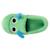 Chaussons mocassins micro,éponge, semelle gomme antidérapante Vert 2 - vertbaudet enfant 