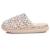 Chaussons mules microvelours semelle bloup extra confort Blush+Gris chiné+Léopard beige+Lilas 16 - vertbaudet enfant 